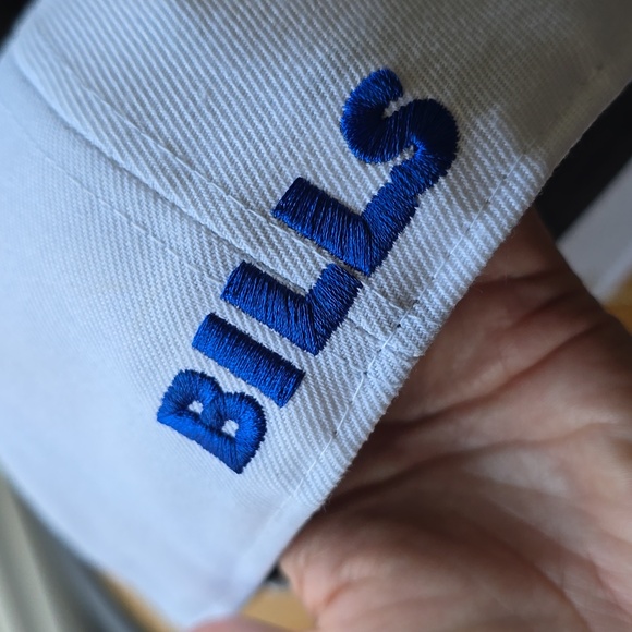 Buffalo Bills New Era Omaha Historic Logo 59FIFTY Fitted Hat - White 🌟NWT🌟 - Picture 5 of 7